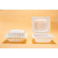 6" Disposable Microwave Safe White food container